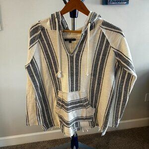 Ocean Drive Striped Baja Hoodie